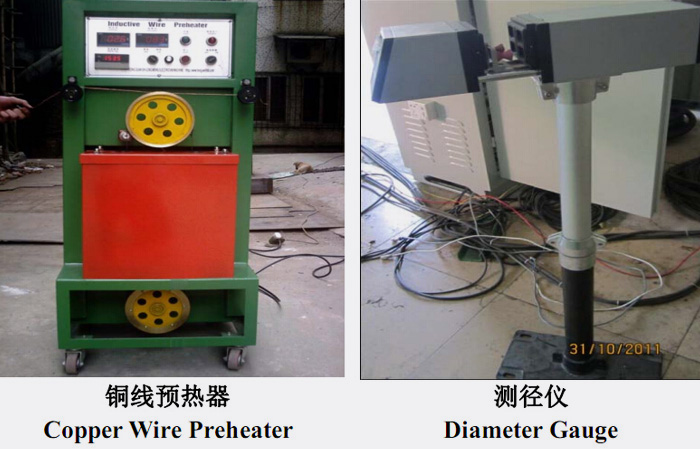 Copper Wire Preheater, Caliper